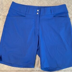 Adidas Golf Blue Essentials
7" Flat Front Shorts
Women's Size 4